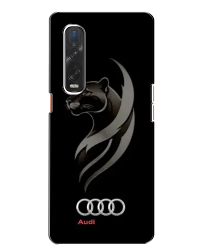 Чехол для OPPO Find X2 с картинкой «Графика — пантера и Audi» Чехол для OPPO Find X2 с картинкой «Графика — пантера и Audi»