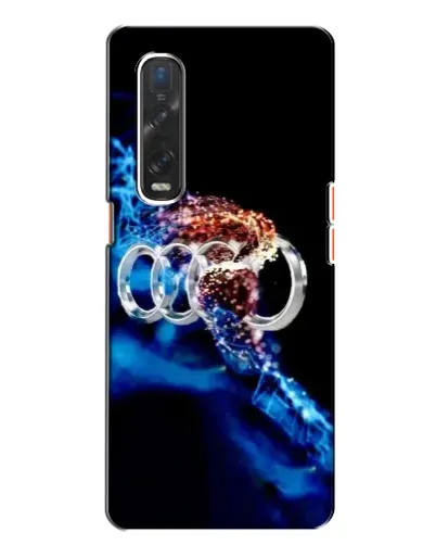 Чехол для OPPO Find X2 с картинкой «Энергия лого Audi» Чехол для OPPO Find X2 с картинкой «Энергия лого Audi»