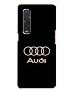 Чехол для OPPO Find X2 с картинкой «Audi — золотой логотип» Чехол для OPPO Find X2 с картинкой «Audi — золотой логотип»