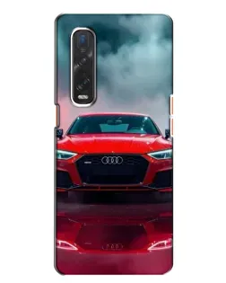 Чехол для OPPO Find X2 с картинкой «Audi RS — красный стиль» Чехол для OPPO Find X2 с картинкой «Audi RS — красный стиль»