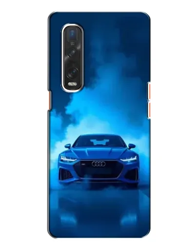Чехол для OPPO Find X2 с картинкой «Audi — голубая энергия» Чехол для OPPO Find X2 с картинкой «Audi — голубая энергия»