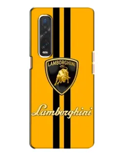 Чехол для OPPO Find X2 с картинкой «Lamborghini Stripe желтый» Чехол для OPPO Find X2 с картинкой «Lamborghini Stripe желтый»