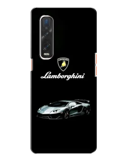 Чехол для OPPO Find X2 с картинкой «Логотип Lamborghini классика» Чехол для OPPO Find X2 с картинкой «Логотип Lamborghini классика»