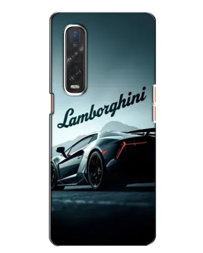 Чехол для OPPO Find X2 с картинкой «Классическая надпись Lamborghini» Чехол для OPPO Find X2 с картинкой «Классическая надпись Lamborghini»