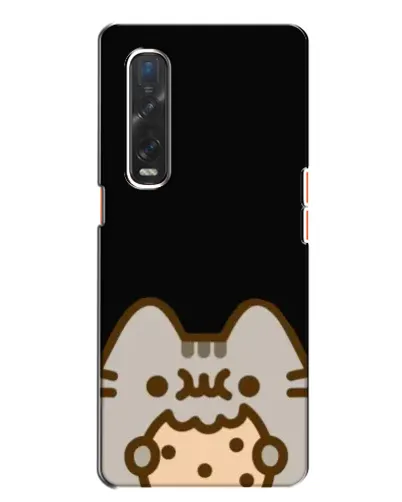 Чехол для OPPO Find X2 с картинкой «Пушин на черном» Чехол для OPPO Find X2 с картинкой «Пушин на черном»