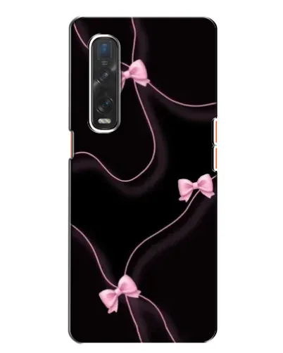 Чехол для OPPO Find X2 с картинкой «Розовые ленты» Чехол для OPPO Find X2 с картинкой «Розовые ленты»