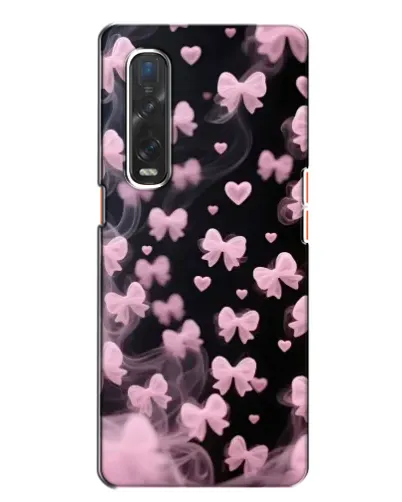 Чехол для OPPO Find X2 с картинкой «Неоновое кружево» Чехол для OPPO Find X2 с картинкой «Неоновое кружево»