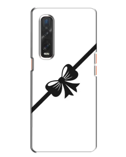 Чехол для OPPO Find X2 с картинкой «Диагональный бант» Чехол для OPPO Find X2 с картинкой «Диагональный бант»