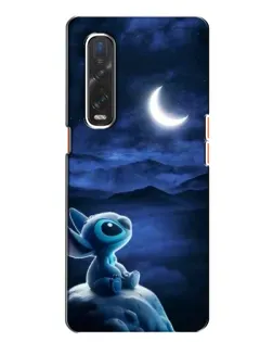 Чехол для OPPO Find X2 с картинкой «Лунная ночь Стича»