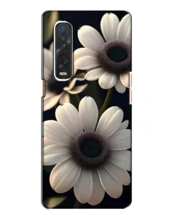 Чохол для OPPO Find X2 з картинкою «Білі маргаритки макро» Чохол для OPPO Find X2 з картинкою «Білі маргаритки макро»