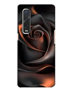 Чохол для OPPO Find X2 з картинкою «Шовкова чорна троянда» Чохол для OPPO Find X2 з картинкою «Шовкова чорна троянда»