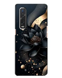 Чохол для OPPO Find X2 з картинкою «Чорний лотос» Чохол для OPPO Find X2 з картинкою «Чорний лотос»