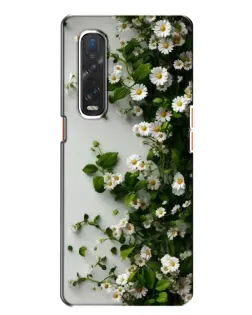 Чохол для OPPO Find X2 з картинкою «Гілка дрібних білих квітів» Чохол для OPPO Find X2 з картинкою «Гілка дрібних білих квітів»