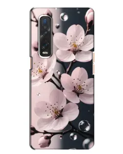 Чохол для OPPO Find X2 з картинкою «Ніжня сакура та краплі» Чохол для OPPO Find X2 з картинкою «Ніжня сакура та краплі»
