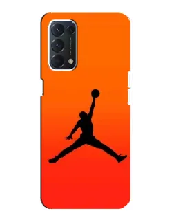 Чехол для OPPO Find X3 Lite с картинкой «Jordan Sunset»