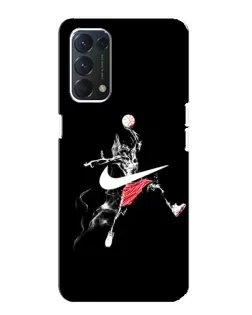 Чехол для OPPO Find X3 Lite с картинкой «Jordan Jumpman»