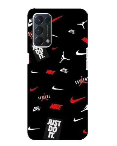 Чехол для OPPO Find X3 Lite с картинкой «Nike Mix Pattern»