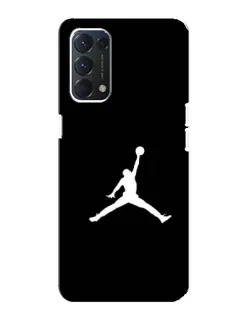 Чехол для OPPO Find X3 Lite с картинкой «Jordan Silhouette»