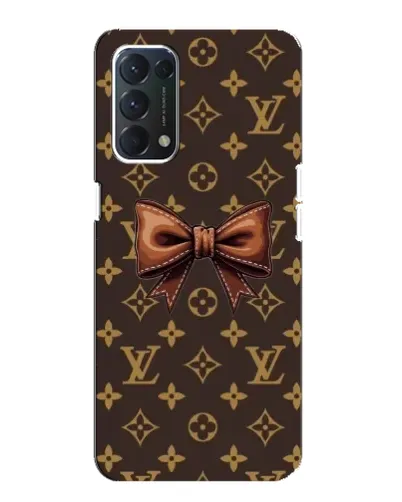 Чехол для OPPO Find X3 Lite с картинкой «LV с бантом» Чехол для OPPO Find X3 Lite с картинкой «LV с бантом»