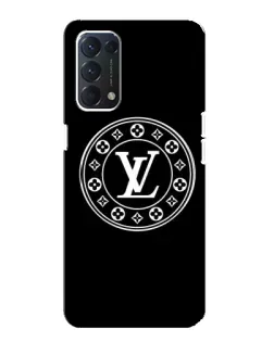 Чехол для OPPO Find X3 Lite с картинкой «LV — печать стиля» Чехол для OPPO Find X3 Lite с картинкой «LV — печать стиля»