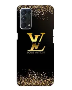Чехол для OPPO Find X3 Lite с картинкой «LV — золотые искры» Чехол для OPPO Find X3 Lite с картинкой «LV — золотые искры»