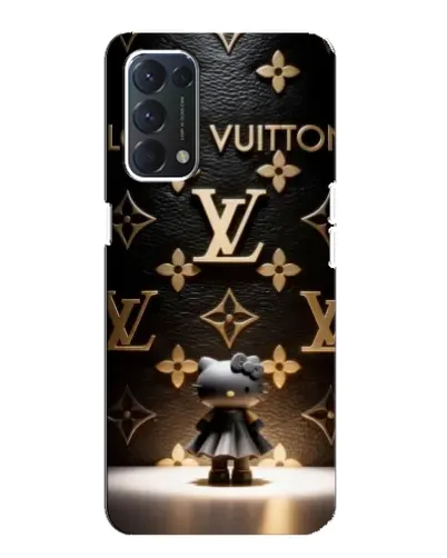 Чехол для OPPO Find X3 Lite с картинкой «Монограмма с фигурой» Чехол для OPPO Find X3 Lite с картинкой «Монограмма с фигурой»