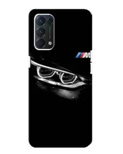 Чехол для OPPO Find X3 Lite с картинкой «BMW — взгляд тигра» Чехол для OPPO Find X3 Lite с картинкой «BMW — взгляд тигра»