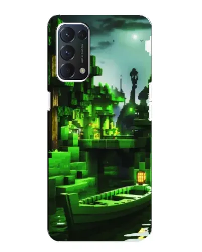Чехол для OPPO Find X3 Lite с картинкой «Minecraft лесной пейзаж» Чехол для OPPO Find X3 Lite с картинкой «Minecraft лесной пейзаж»