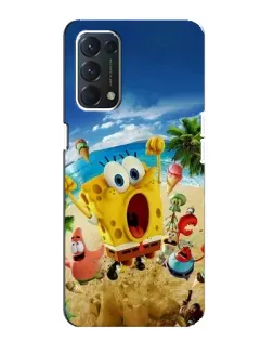 Чехол для OPPO Find X3 Lite с картинкой «Развлечения на пляже»