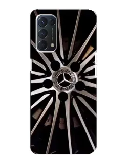 Чехол для OPPO Find X3 Lite с картинкой «Диск Mercedes»