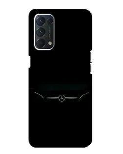 Чехол для OPPO Find X3 Lite с картинкой «Mercedes Stealth Look»
