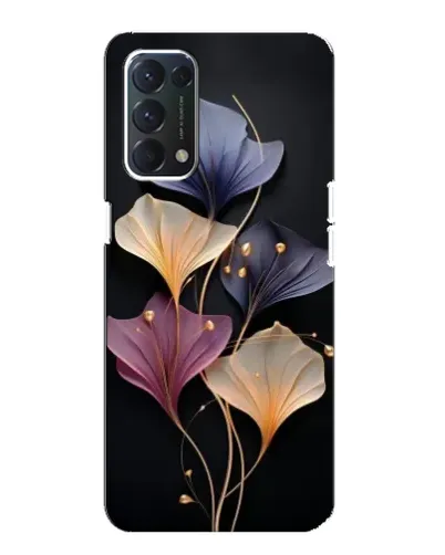 Чехол для OPPO Find X3 Lite с картинкой «Лиловые цветы грации» Чехол для OPPO Find X3 Lite с картинкой «Лиловые цветы грации»