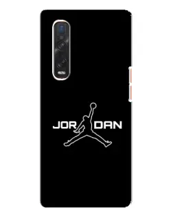 Чехол для OPPO Find X3 Pro с картинкой «Nike Pink Swirl»