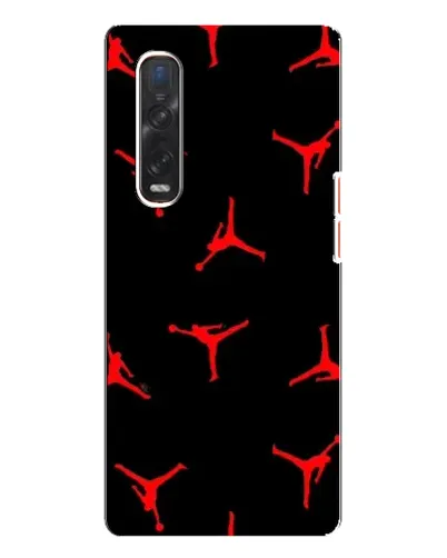 Чехол для OPPO Find X3 Pro с картинкой «Jordan Red Pattern» Чехол для OPPO Find X3 Pro с картинкой «Jordan Red Pattern»