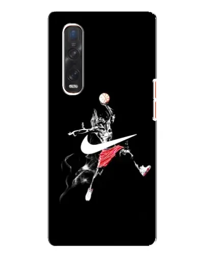 Чехол для OPPO Find X3 Pro с картинкой «Jordan Jumpman» Чехол для OPPO Find X3 Pro с картинкой «Jordan Jumpman»