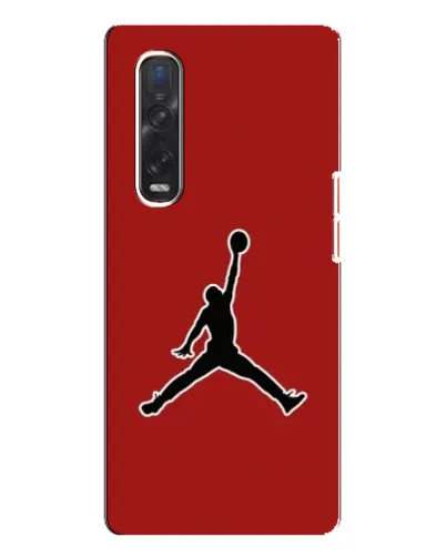 Чехол для OPPO Find X3 Pro с картинкой «Jordan Red Back» Чехол для OPPO Find X3 Pro с картинкой «Jordan Red Back»