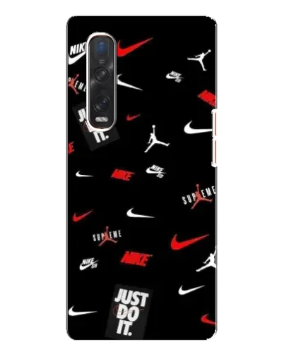 Чехол для OPPO Find X3 Pro с картинкой «Nike Mix Pattern» Чехол для OPPO Find X3 Pro с картинкой «Nike Mix Pattern»