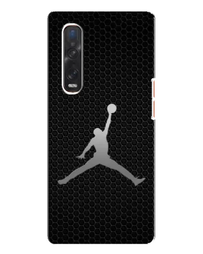 Чехол для OPPO Find X3 Pro с картинкой «Jordan Dark Carbon» Чехол для OPPO Find X3 Pro с картинкой «Jordan Dark Carbon»