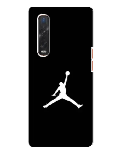 Чехол для OPPO Find X3 Pro с картинкой «Jordan Silhouette» Чехол для OPPO Find X3 Pro с картинкой «Jordan Silhouette»