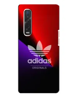 Чехол для OPPO Find X3 Pro с картинкой «Adidas Red Neon»