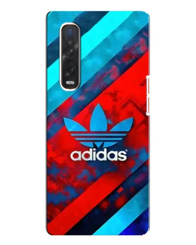 Чехол для OPPO Find X3 Pro с картинкой «Абстракция Adidas»