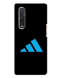Чехол для OPPO Find X3 Pro с картинкой «Adidas Cyan Logo» Чехол для OPPO Find X3 Pro с картинкой «Adidas Cyan Logo»