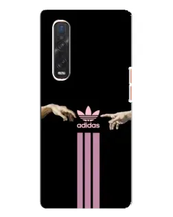 Чехол для OPPO Find X3 Pro с картинкой «Adidas Hands» Чехол для OPPO Find X3 Pro с картинкой «Adidas Hands»
