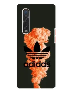 Чехол для OPPO Find X3 Pro с картинкой «Оранжевый дым Adidas» Чехол для OPPO Find X3 Pro с картинкой «Оранжевый дым Adidas»