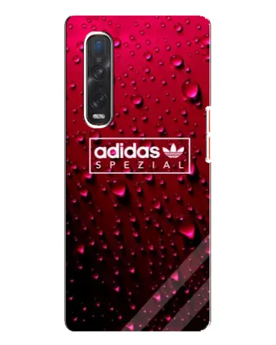 Чехол для OPPO Find X3 Pro с картинкой «Adidas Gold Marble»