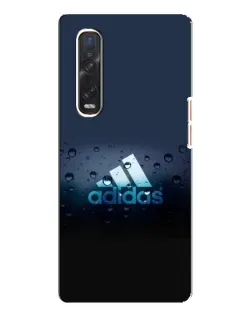 Чехол для OPPO Find X3 Pro с картинкой «Adidas Water Drops» Чехол для OPPO Find X3 Pro с картинкой «Adidas Water Drops»