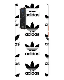 Чехол для OPPO Find X3 Pro с картинкой «Adidas Pattern» Чехол для OPPO Find X3 Pro с картинкой «Adidas Pattern»
