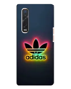 Чехол для OPPO Find X3 Pro с картинкой «Неоновый Adidas» Чехол для OPPO Find X3 Pro с картинкой «Неоновый Adidas»