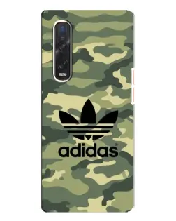 Чехол для OPPO Find X3 Pro с картинкой «Милитари стиль Adidas» Чехол для OPPO Find X3 Pro с картинкой «Милитари стиль Adidas»