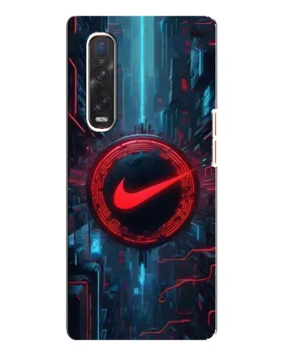 Чехол для OPPO Find X3 Pro с картинкой «Техногенный стиль Nike» Чехол для OPPO Find X3 Pro с картинкой «Техногенный стиль Nike»